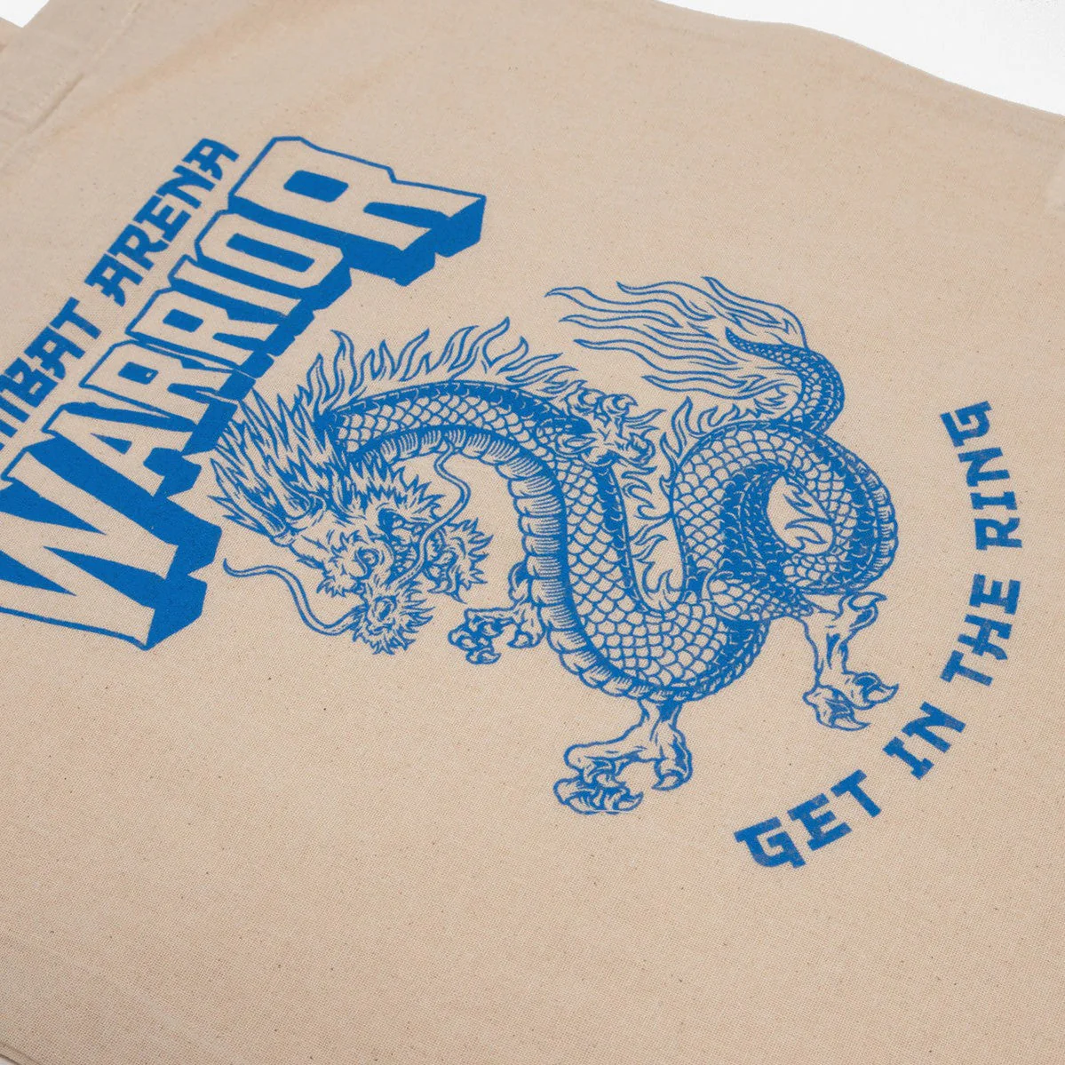Tote Bag Combat Arena Guerreiro Dragão Azul  - Image 2