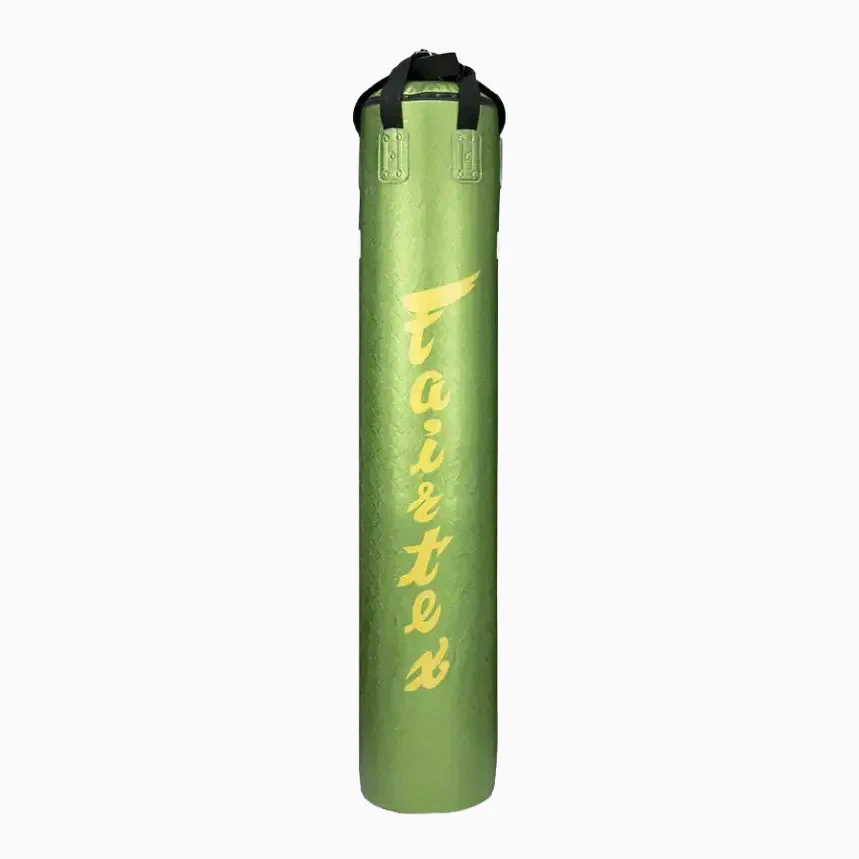 Saco Fairtex HB6 Python Print Verde 40 kg 180 cm Cheio 