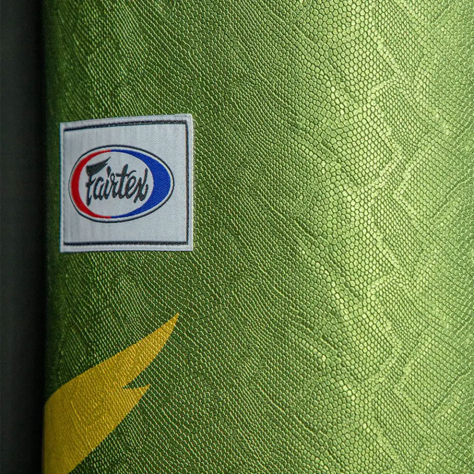 Saco Fairtex HB6 Python Print Verde 40 kg 180 cm Cheio  - Image 7