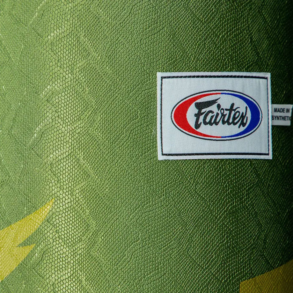 Saco Fairtex HB6 Python Print Verde 40 kg 180 cm Cheio  - Image 8