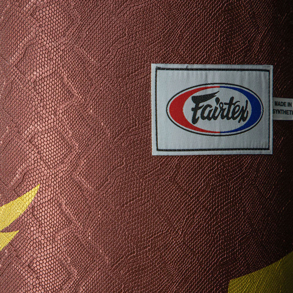 Saco Fairtex HB6 Python Print Vermelho 40 kg 180 cm Cheio  - Image 9