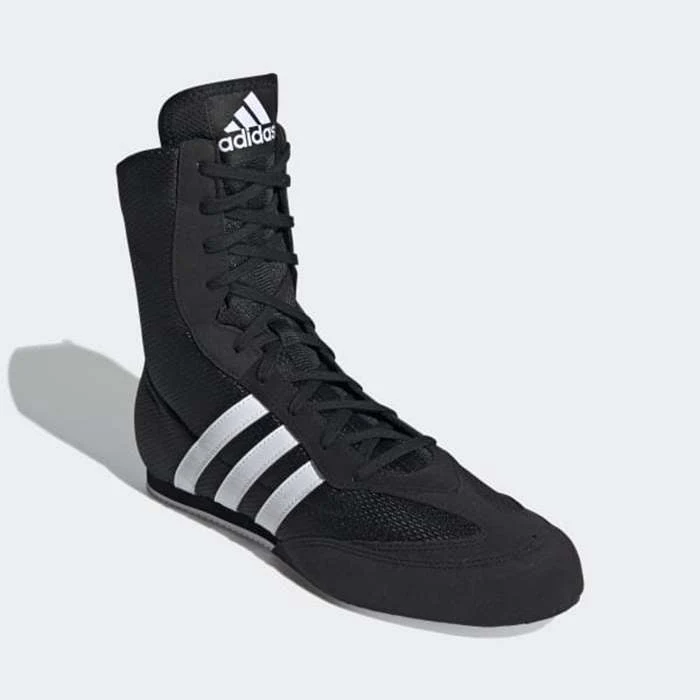 Sapatos de Boxe Adidas Box Hog 2 Preto-branco  - Image 3