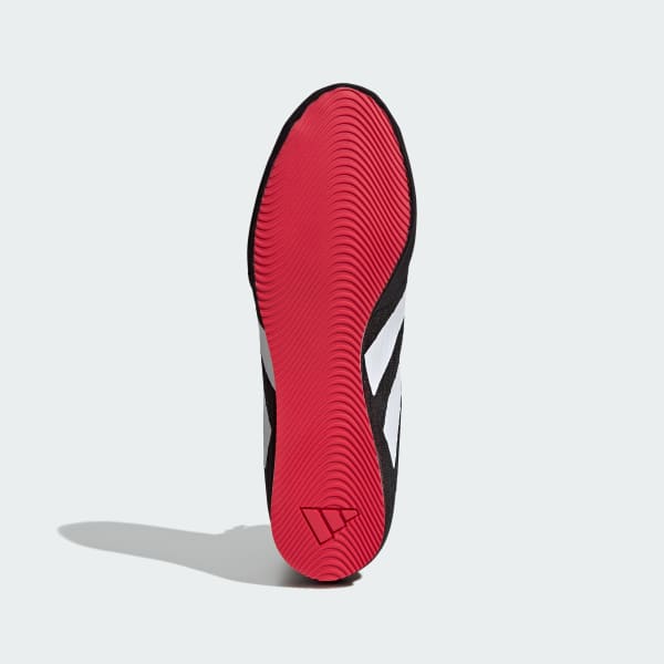 Sapatos de Boxe Adidas Box Hog 4 Preto-branco  - Image 7
