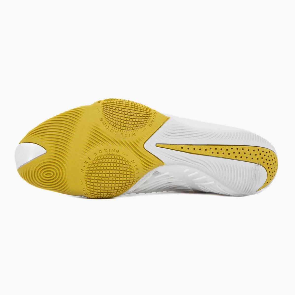 Sapatos de Boxe Nike Hyperko 3 Branco-dourado  - Image 10