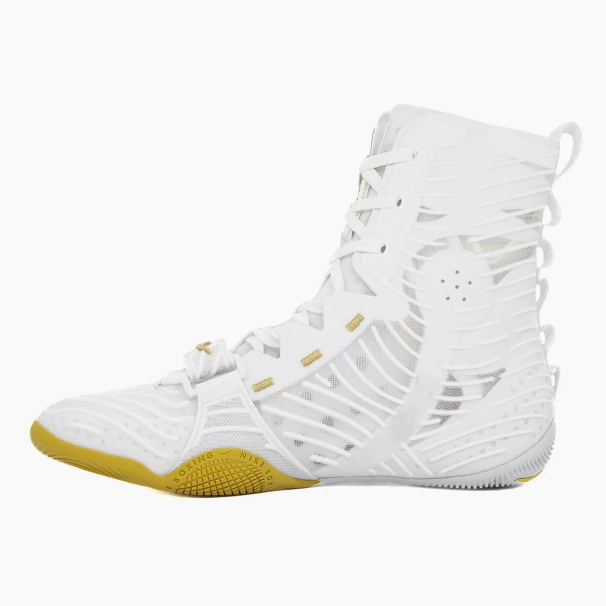 Sapatos de Boxe Nike Hyperko 3 Branco-dourado  - Image 2