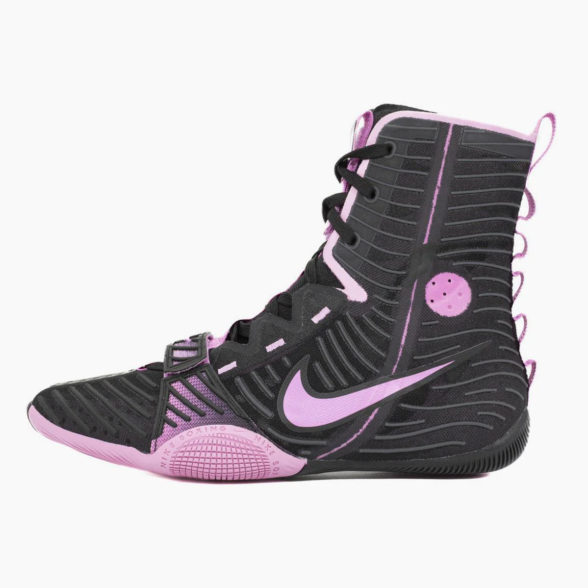 Sapatos de Boxe Nike Hyperko 3 preto-rosa 