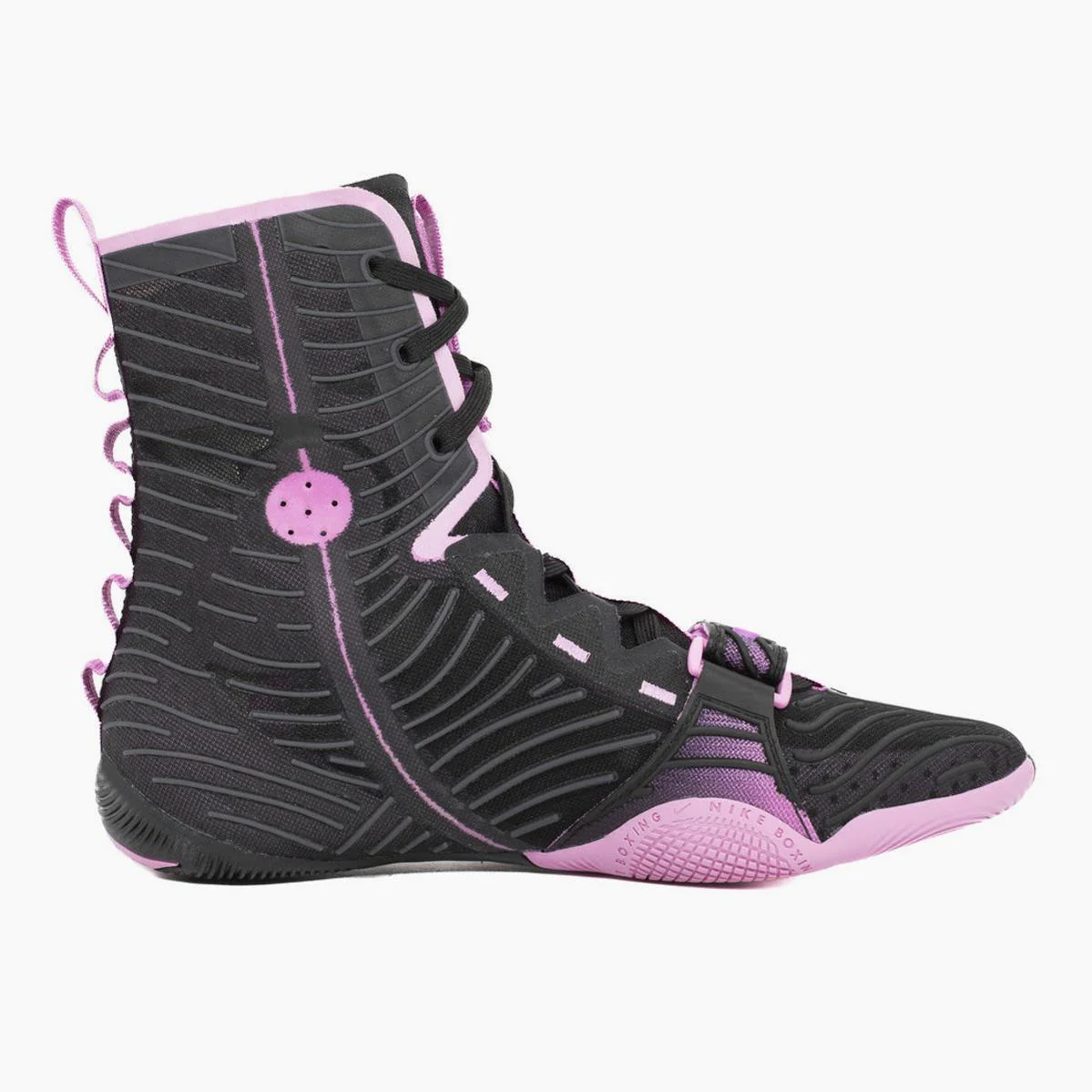 Sapatos de Boxe Nike Hyperko 3 preto-rosa  - Image 2