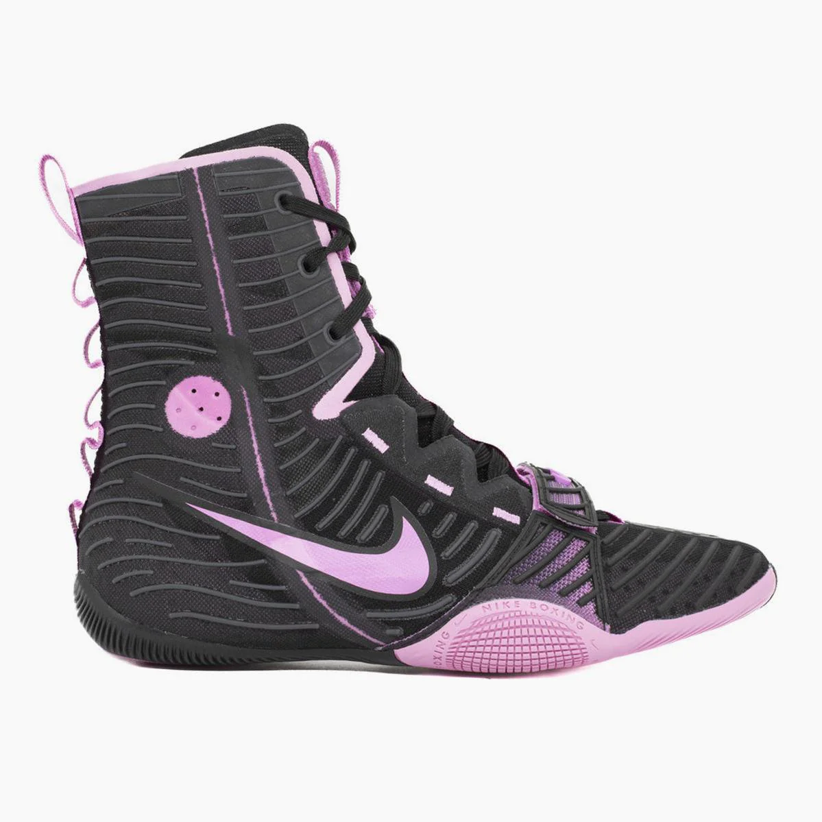 Sapatos de Boxe Nike Hyperko 3 preto-rosa  - Image 3