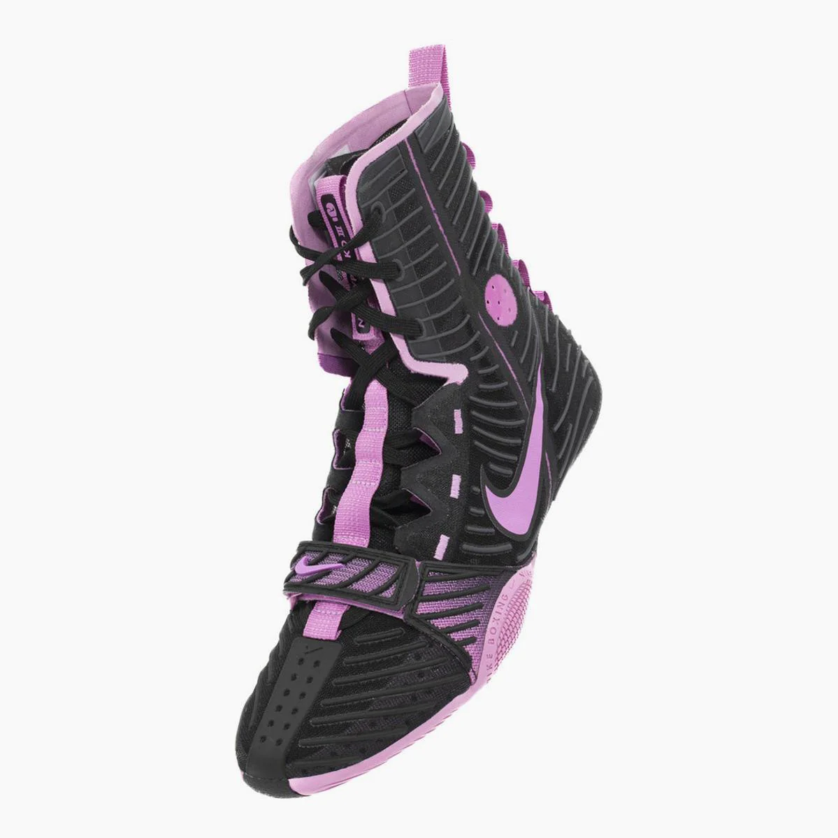 Sapatos de Boxe Nike Hyperko 3 preto-rosa  - Image 8