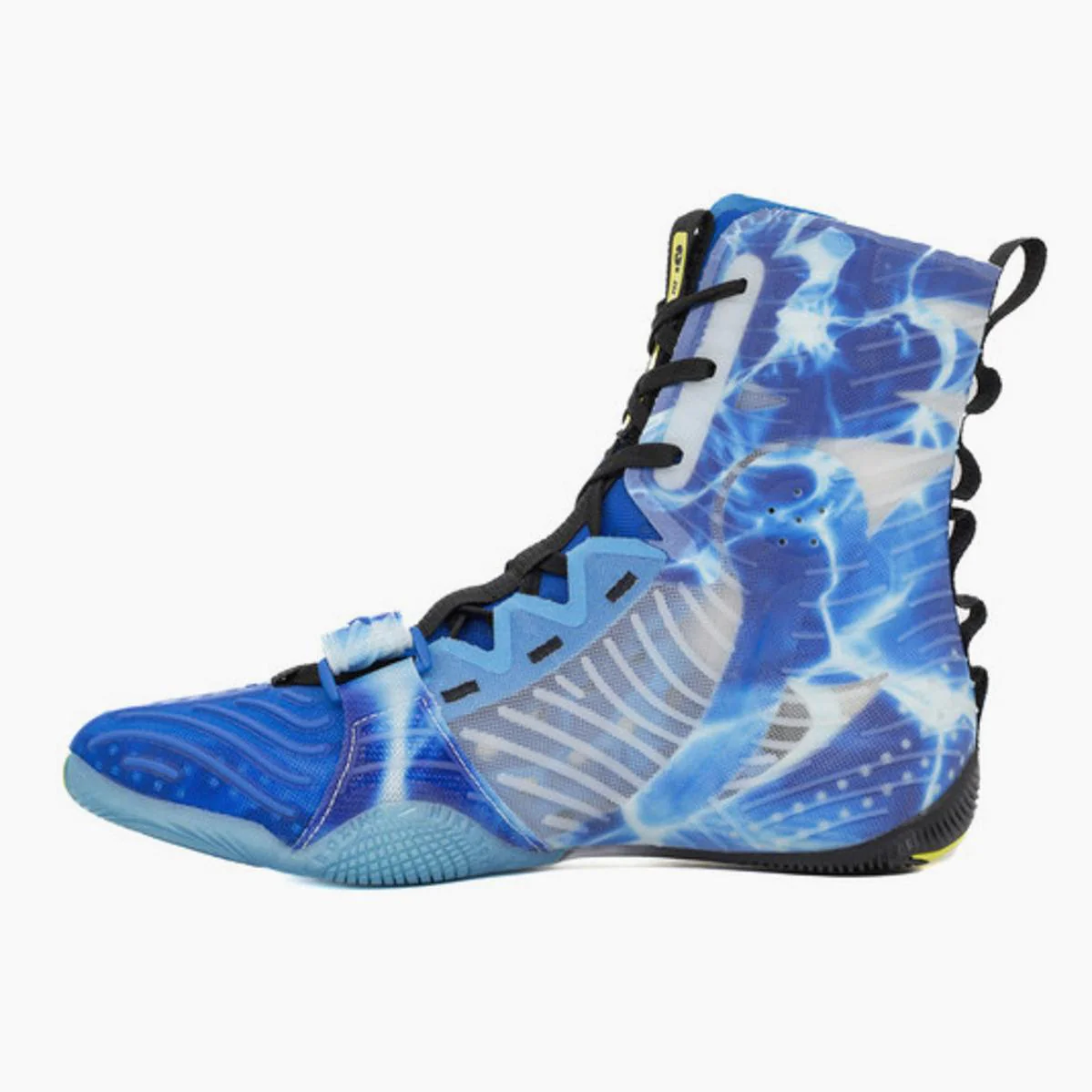 Sapatos de Boxe Nike Hyperko 3 SE Photo Blue-Amarelo Sónico  - Image 2