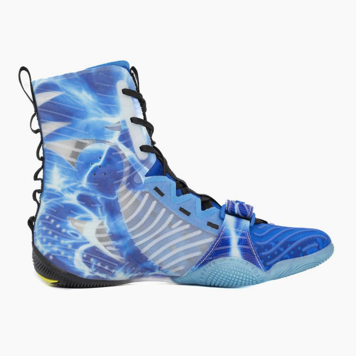 Sapatos de Boxe Nike Hyperko 3 SE Photo Blue-Amarelo Sónico  - Image 3