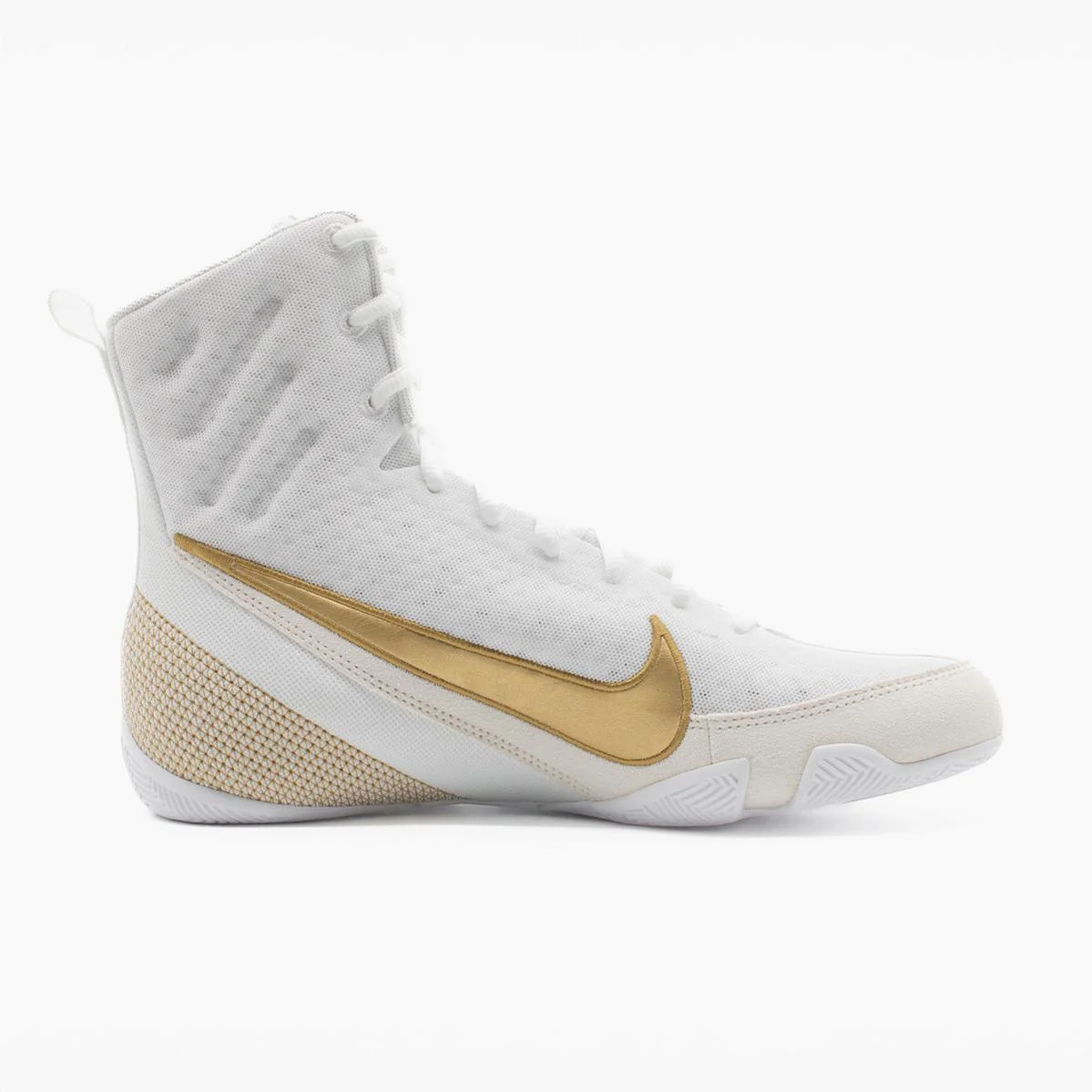 Sapatos de Boxe Nike Machomai 3 Branco-ouro  - Image 3