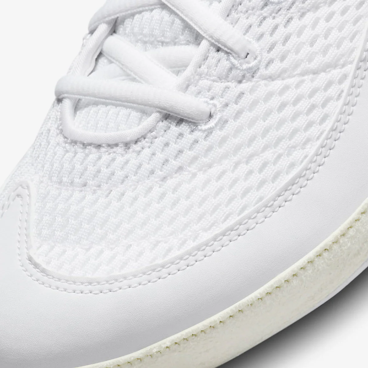 Sapatos de Luta-Wrestling Nike Inflict 3 Branco-Ouro  - Image 7