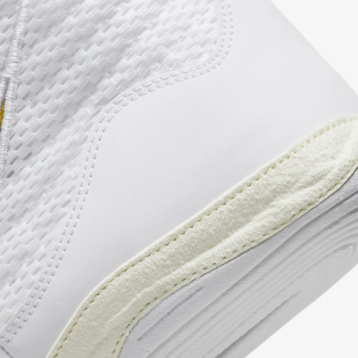 Sapatos de Luta-Wrestling Nike Inflict 3 Branco-Ouro  - Image 8