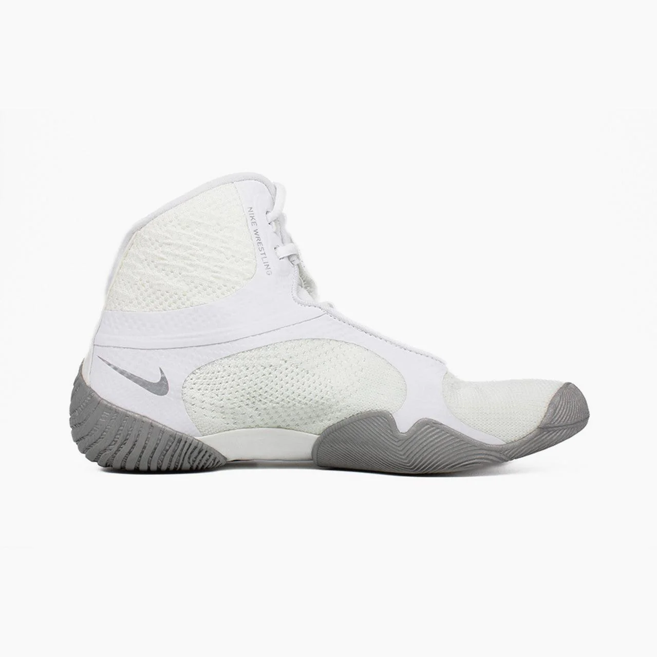 Sapatos de Luta-Wrestling Nike Tawa Branco-prata - Image 4