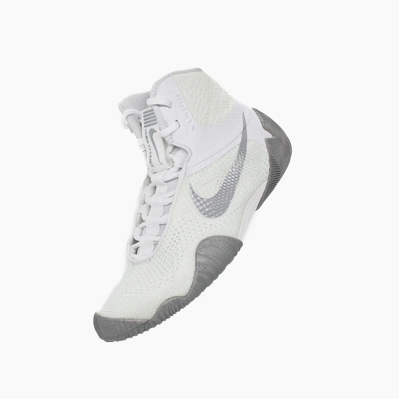 Sapatos de Luta-Wrestling Nike Tawa Branco-prata - Image 6