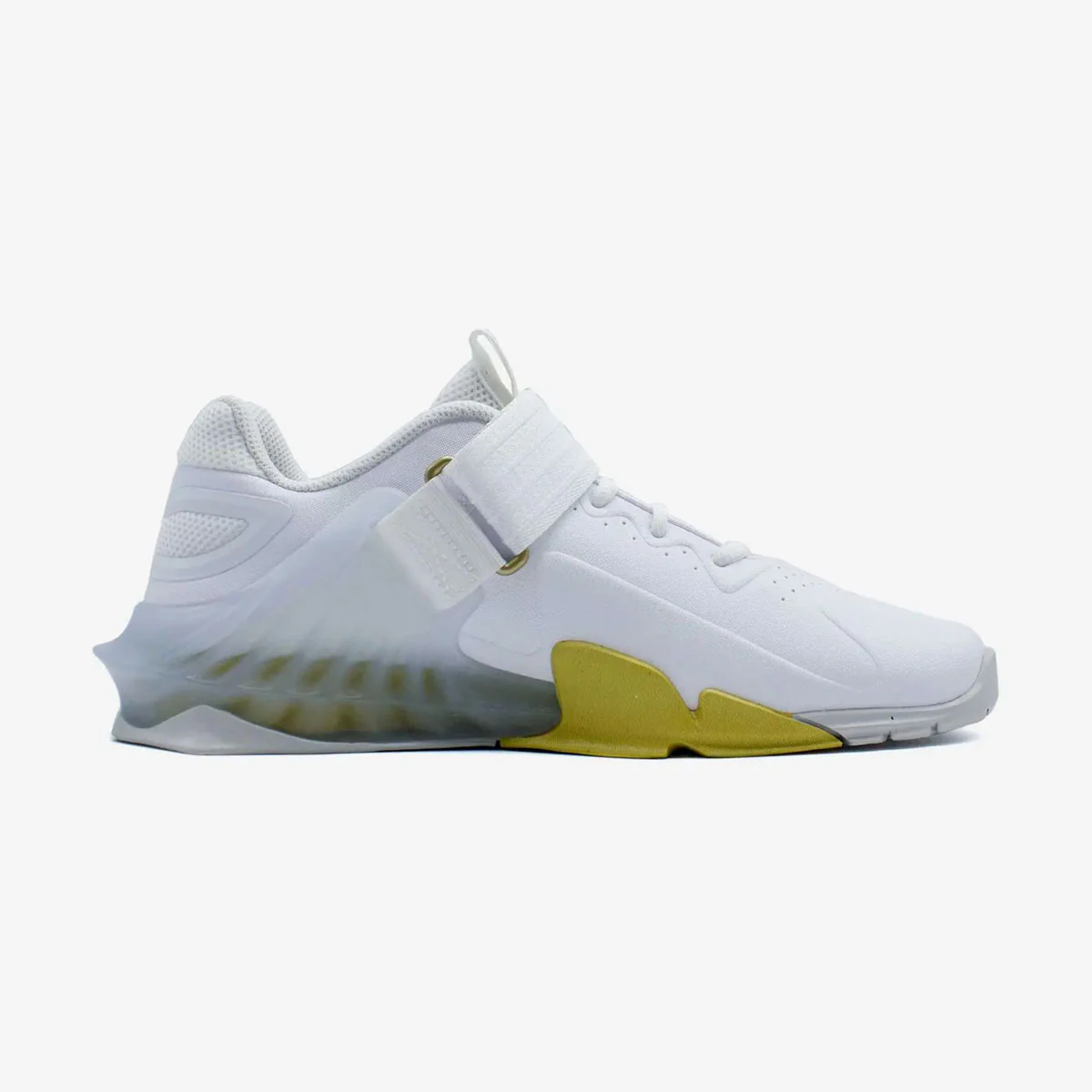 Sapatos de treino Nike Savaleos Branco-dourado - Image 3