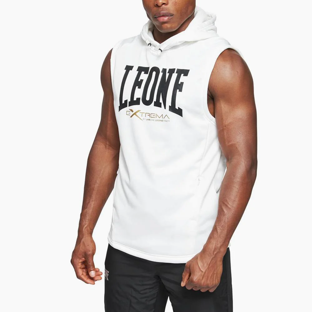 Colete Leone Extrema Logo com capuz ABX110 - Image 11