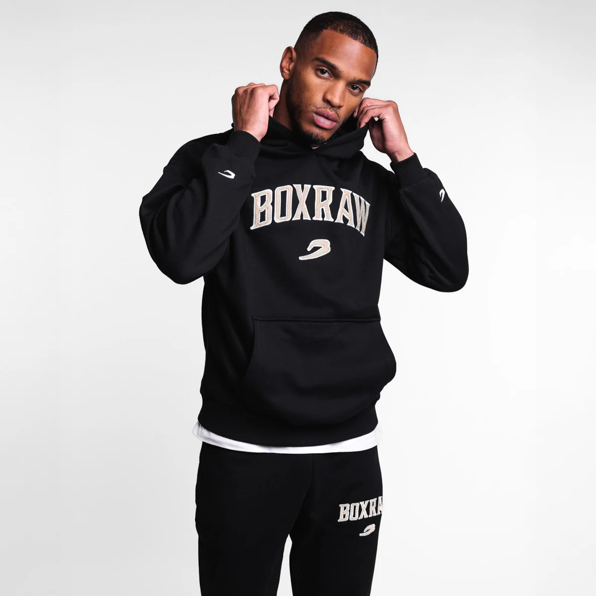 Camisola Boxraw East Street com capuz Preto  - Image 3