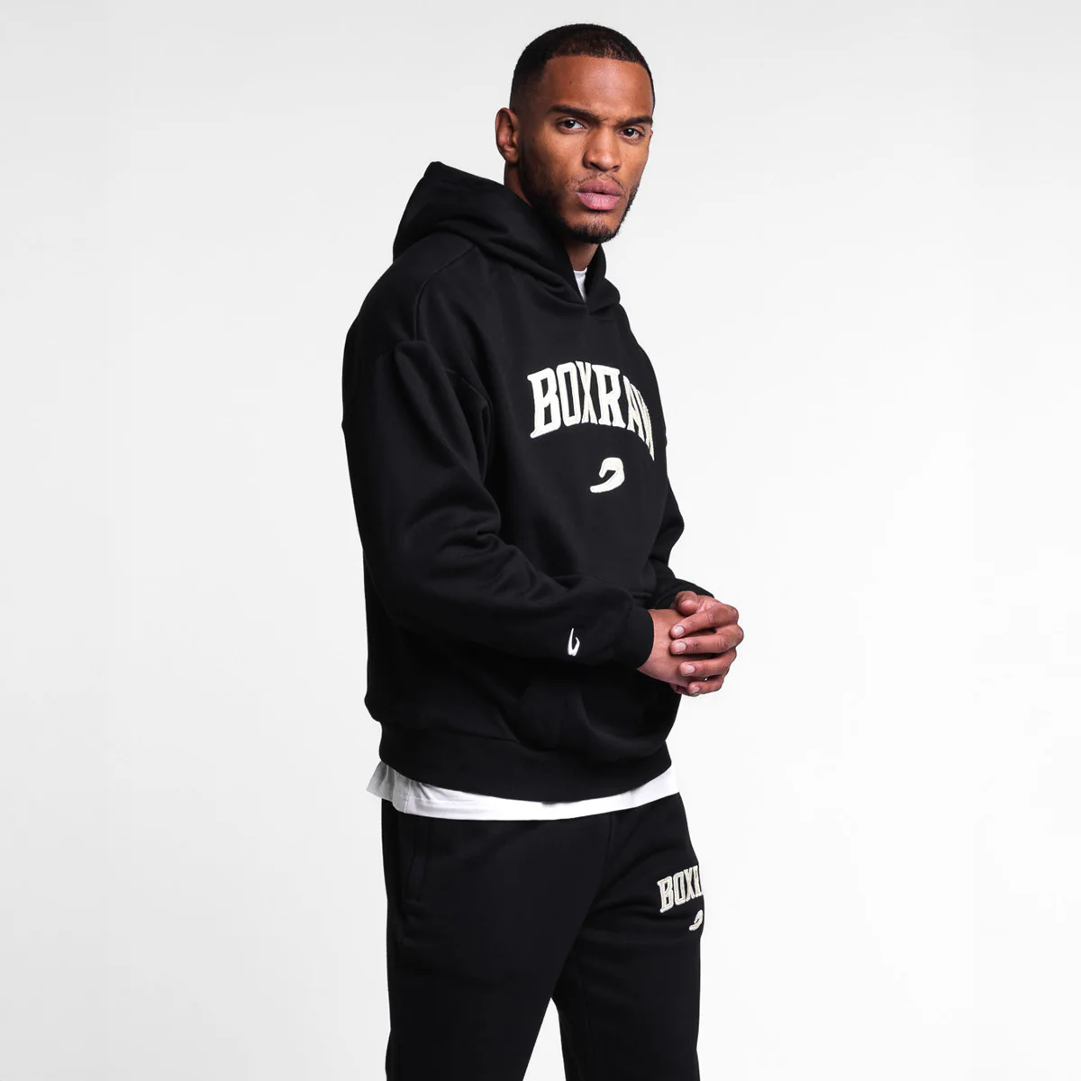 Camisola Boxraw East Street com capuz Preto  - Image 4
