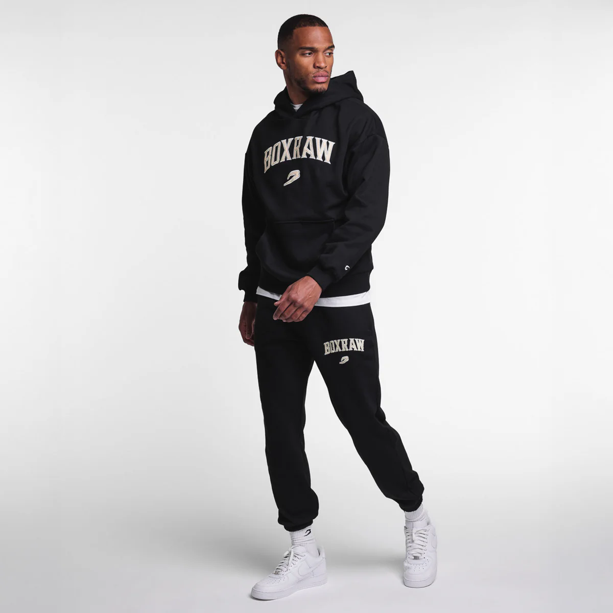 Camisola Boxraw East Street com capuz Preto  - Image 5