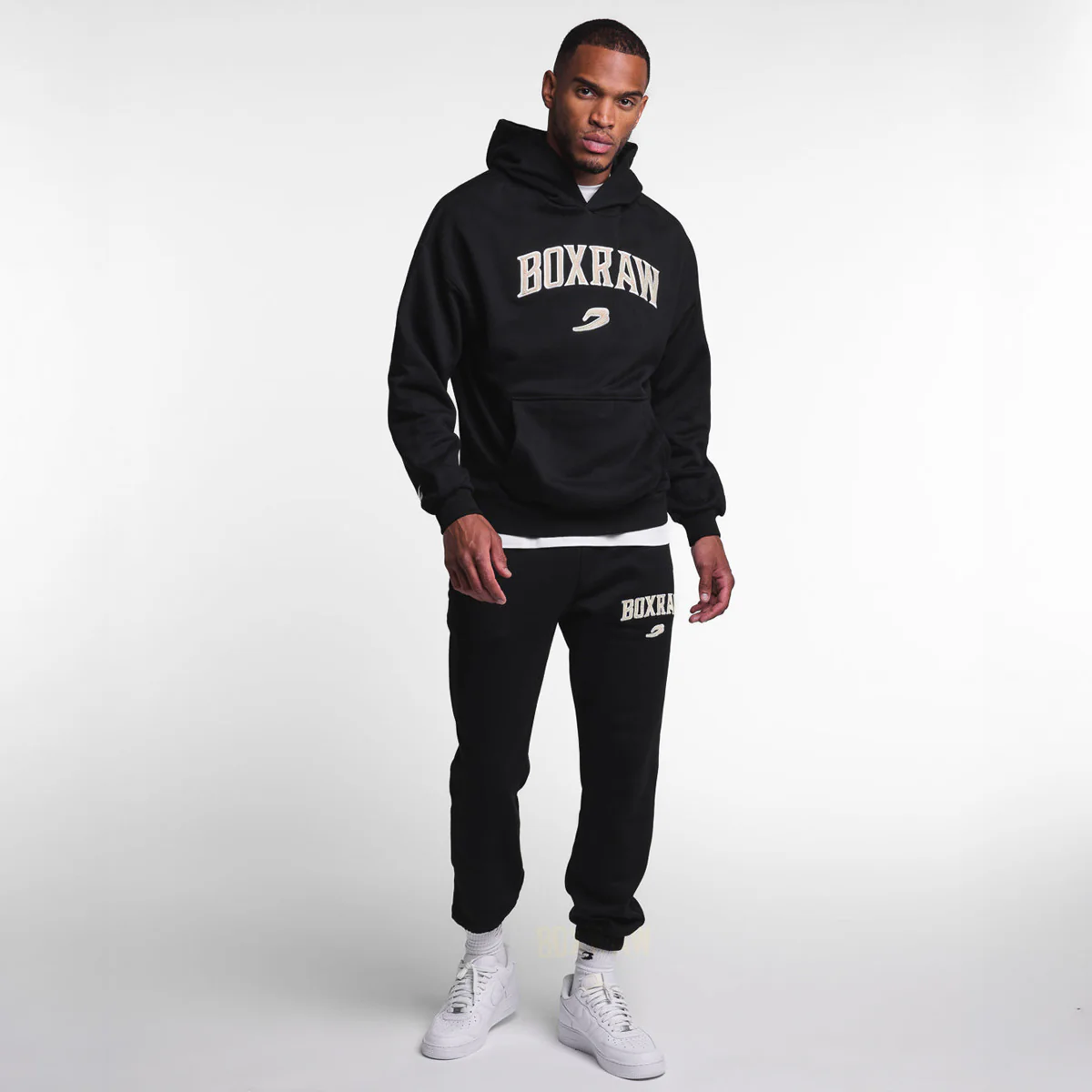 Camisola Boxraw East Street com capuz Preto  - Image 6