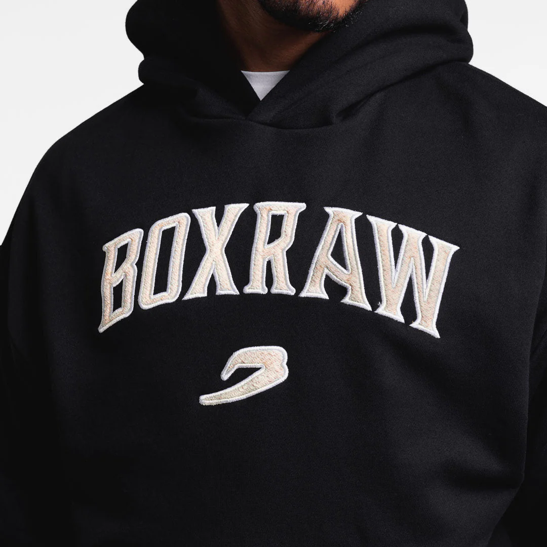 Camisola Boxraw East Street com capuz Preto  - Image 9