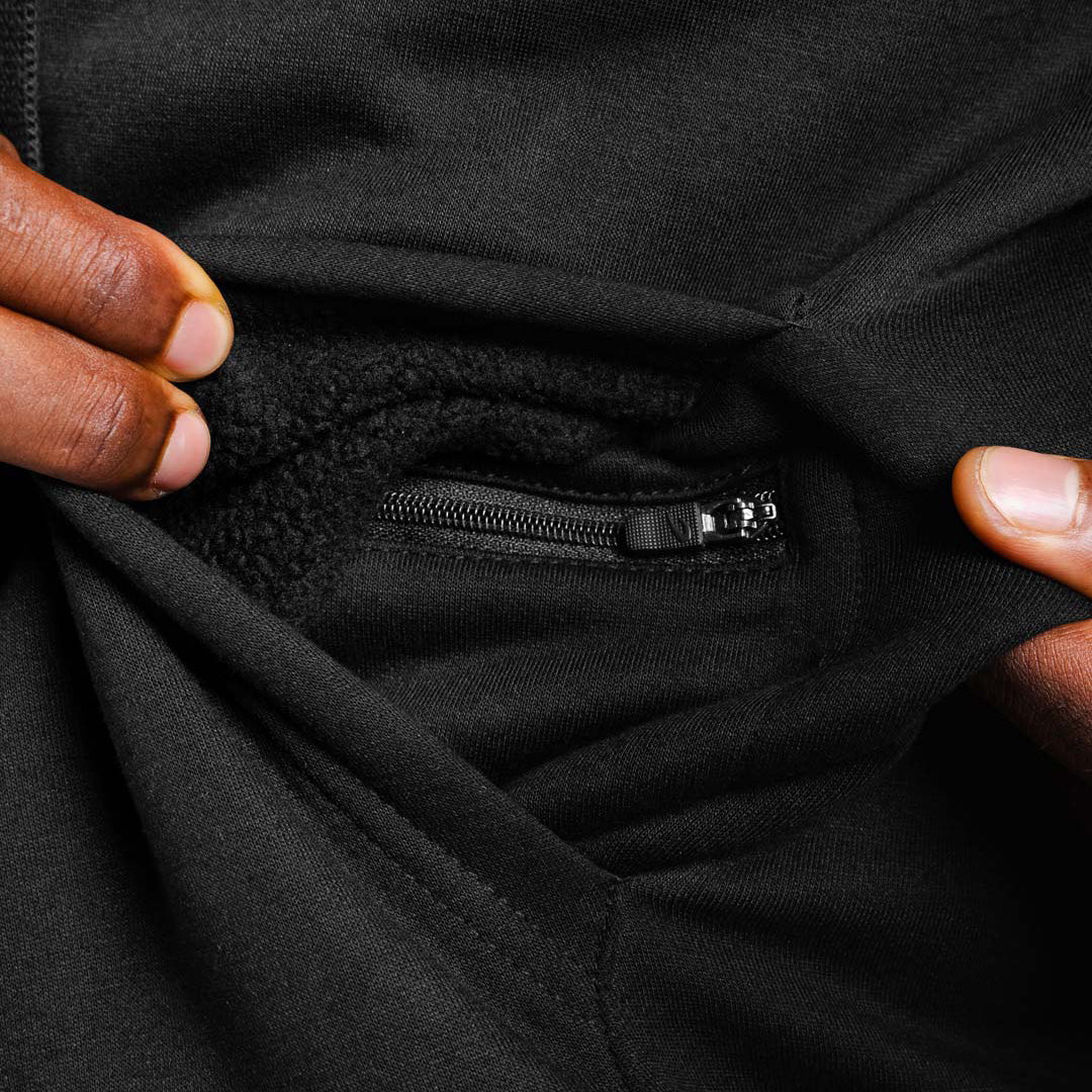 Camisola Boxraw A.B.C. com capuz Preto  - Image 10