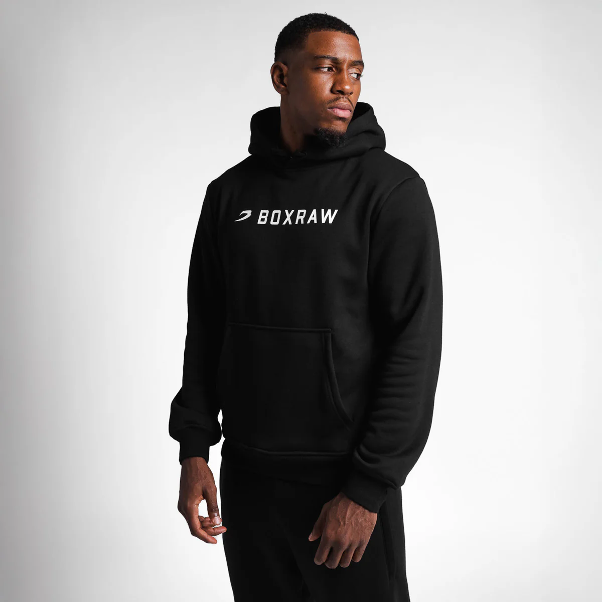Camisola Boxraw A.B.C. com capuz Preto  - Image 3