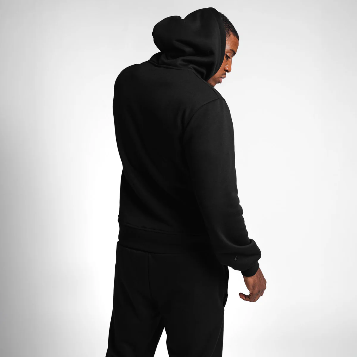 Camisola Boxraw A.B.C. com capuz Preto  - Image 6