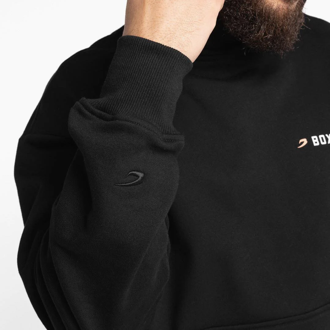 Camisola Boxraw We Don't Play Boxing oversize com capuz Preto  - Image 10