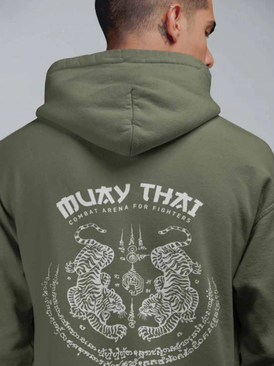 Camisola com capuz Combat Arena Muay Thai-gers  - Image 4