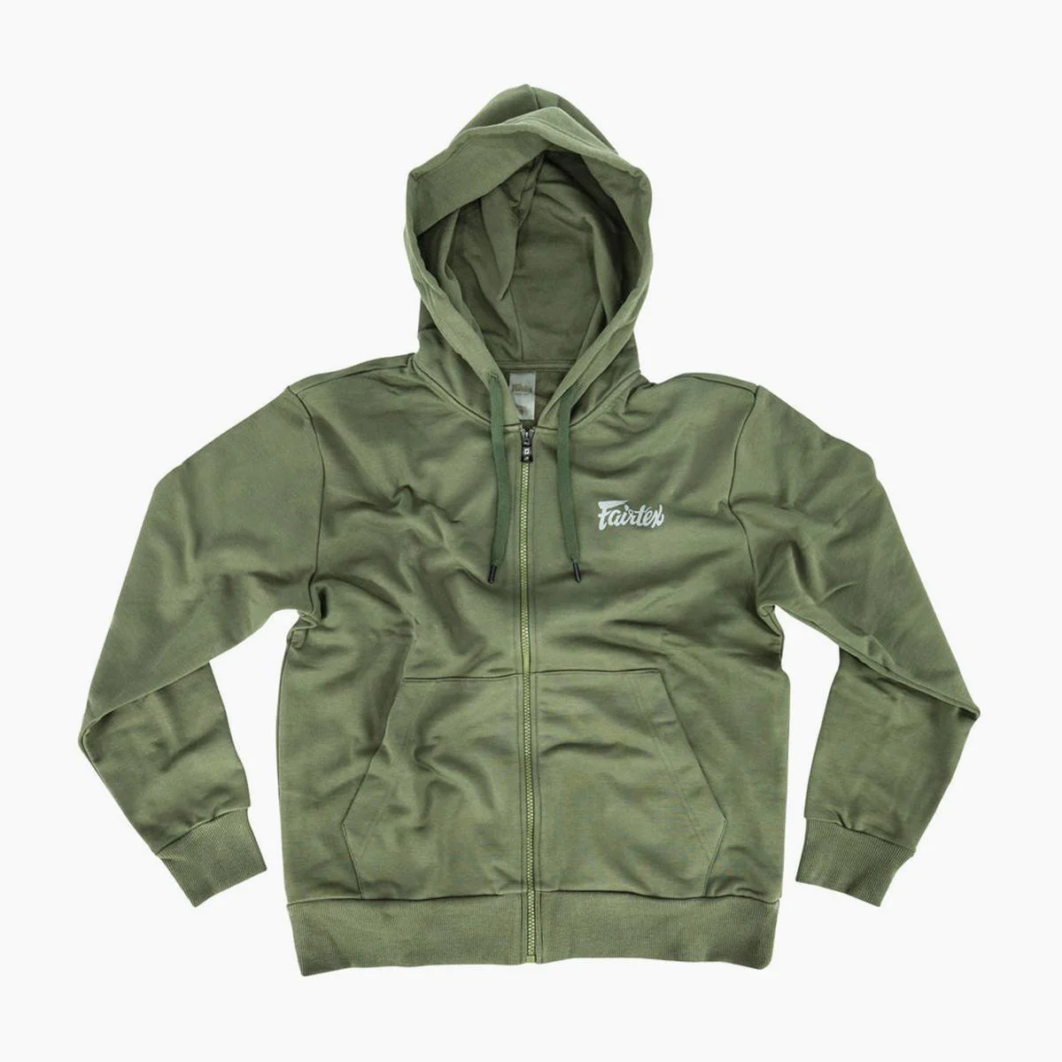 Camisola Fairtex FHS22 com capuz Verde 