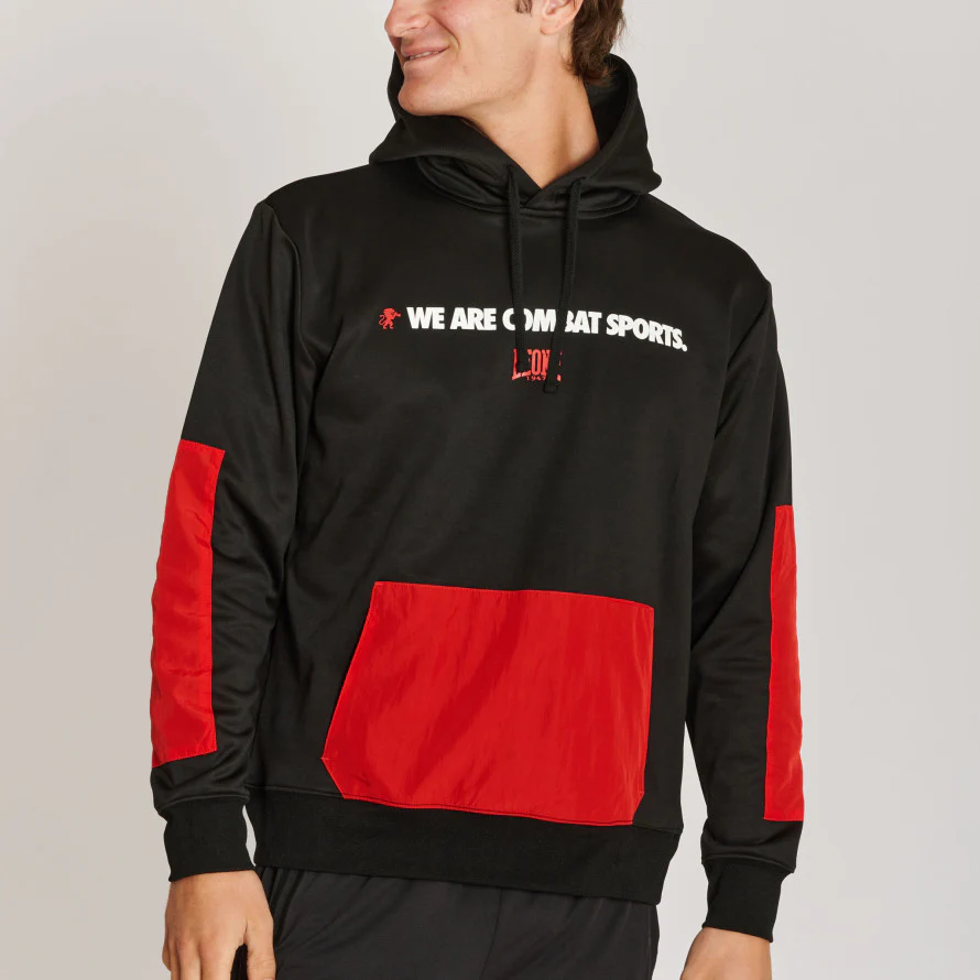 Sweatshirt Leone Logo Wacs com capuz ABX136 