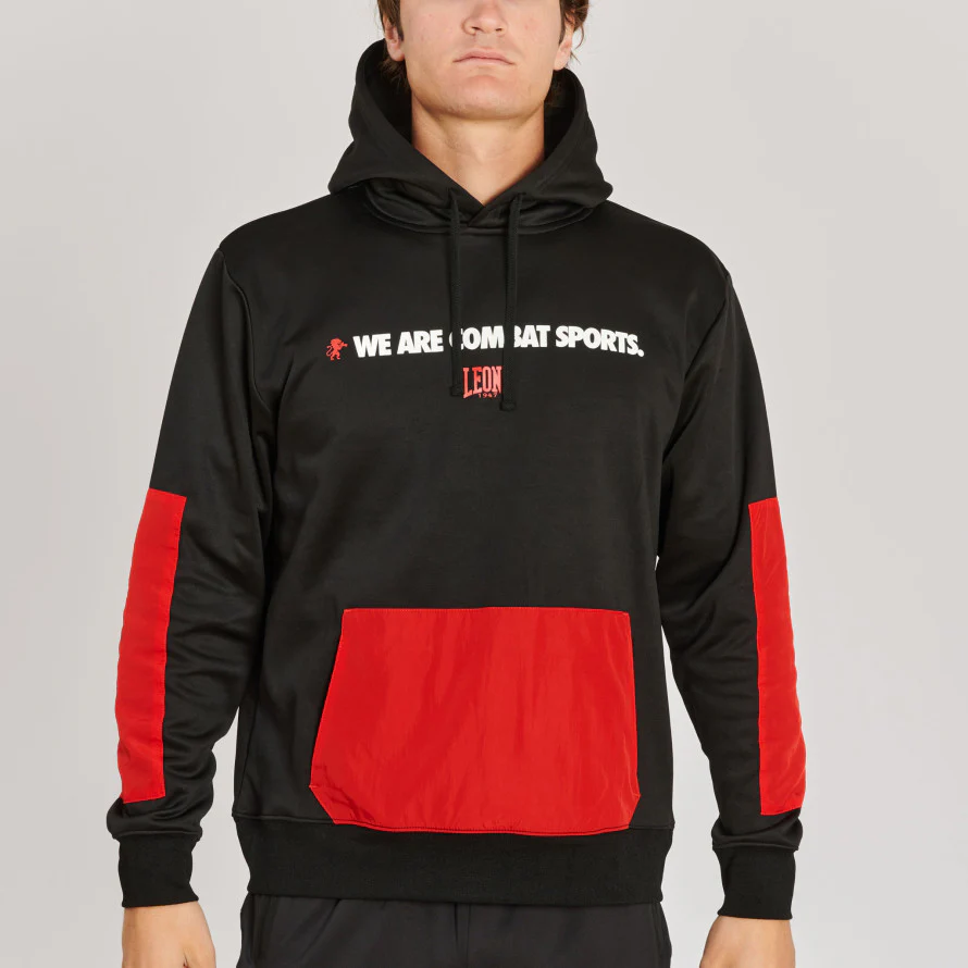 Sweatshirt Leone Logo Wacs com capuz ABX136  - Image 4
