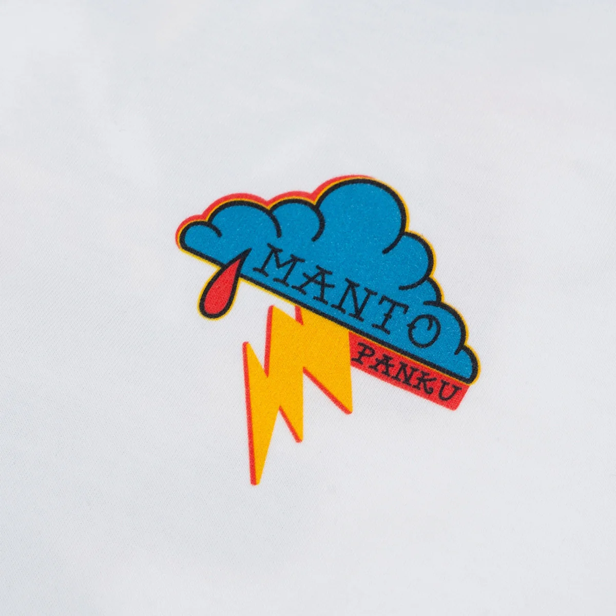 T-shirt Manto x Panku Eagle branco  - Image 4