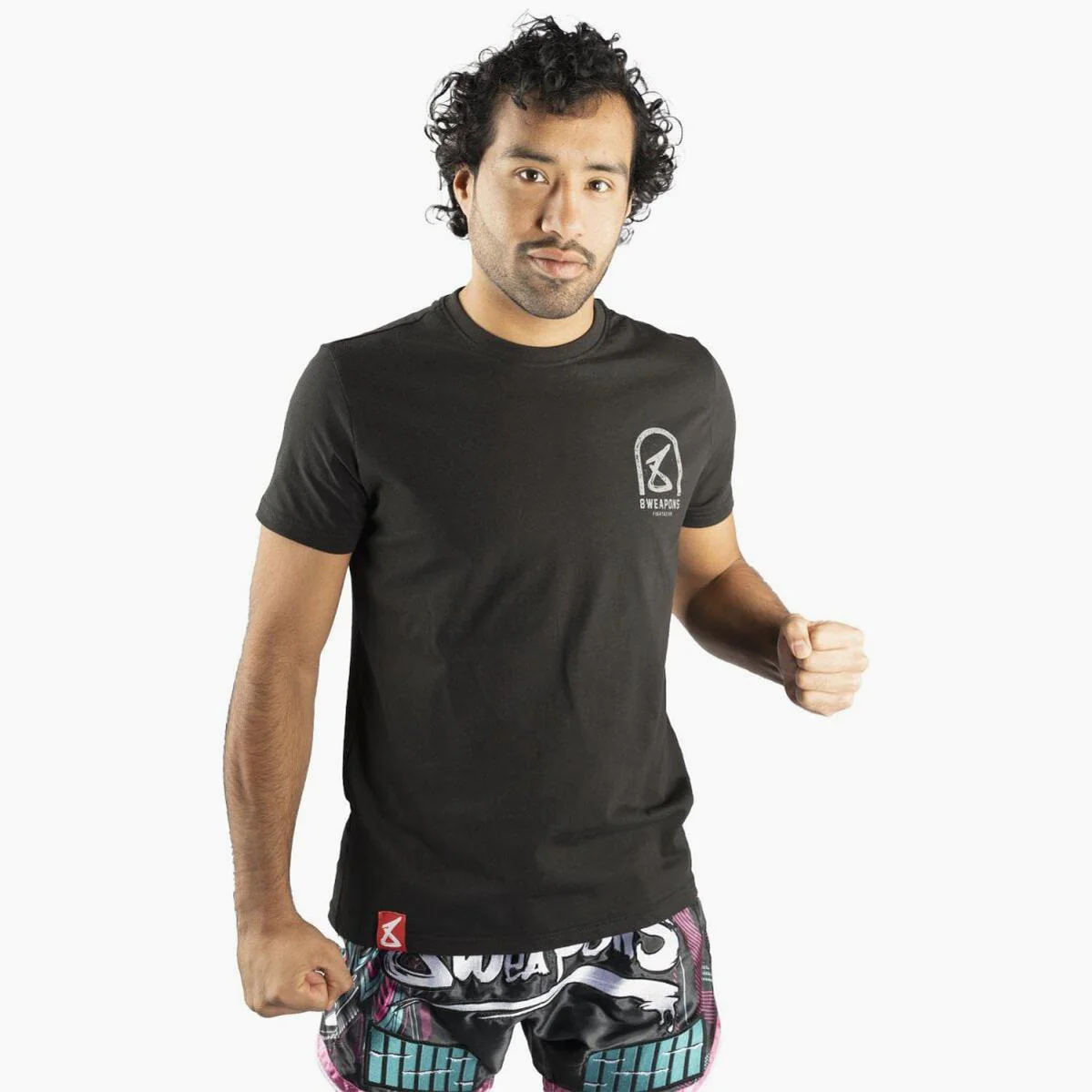 T-shirt 8 Weapons Tombstone preta - Image 4