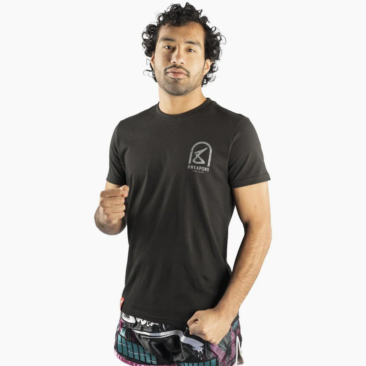 T-shirt 8 Weapons Tombstone preta - Image 5