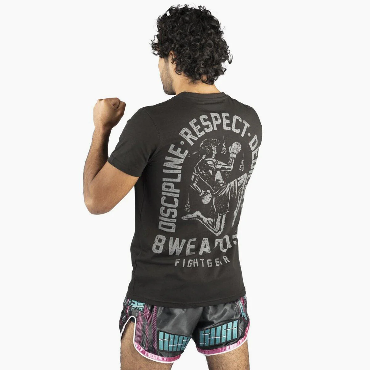 T-shirt 8 Weapons Tombstone preta - Image 7