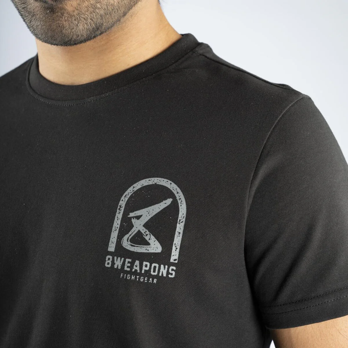 T-shirt 8 Weapons Tombstone preta - Image 8