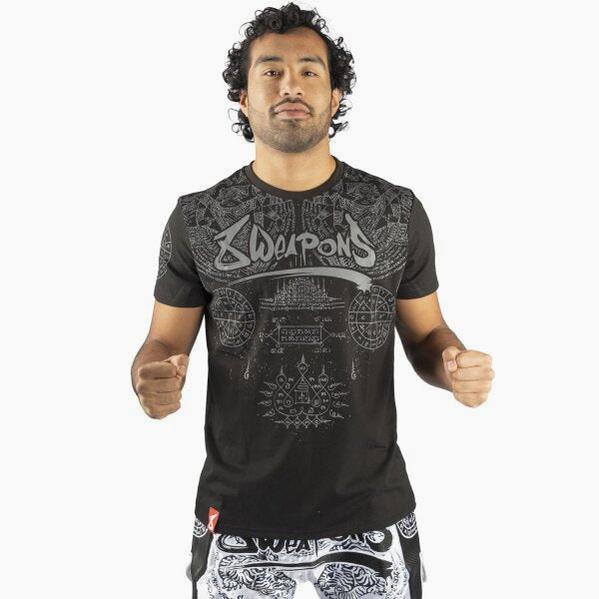 T-shirt 8 Weapons Yantra preta  - Image 3
