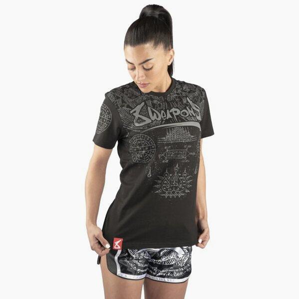 T-shirt 8 Weapons Yantra preta  - Image 4