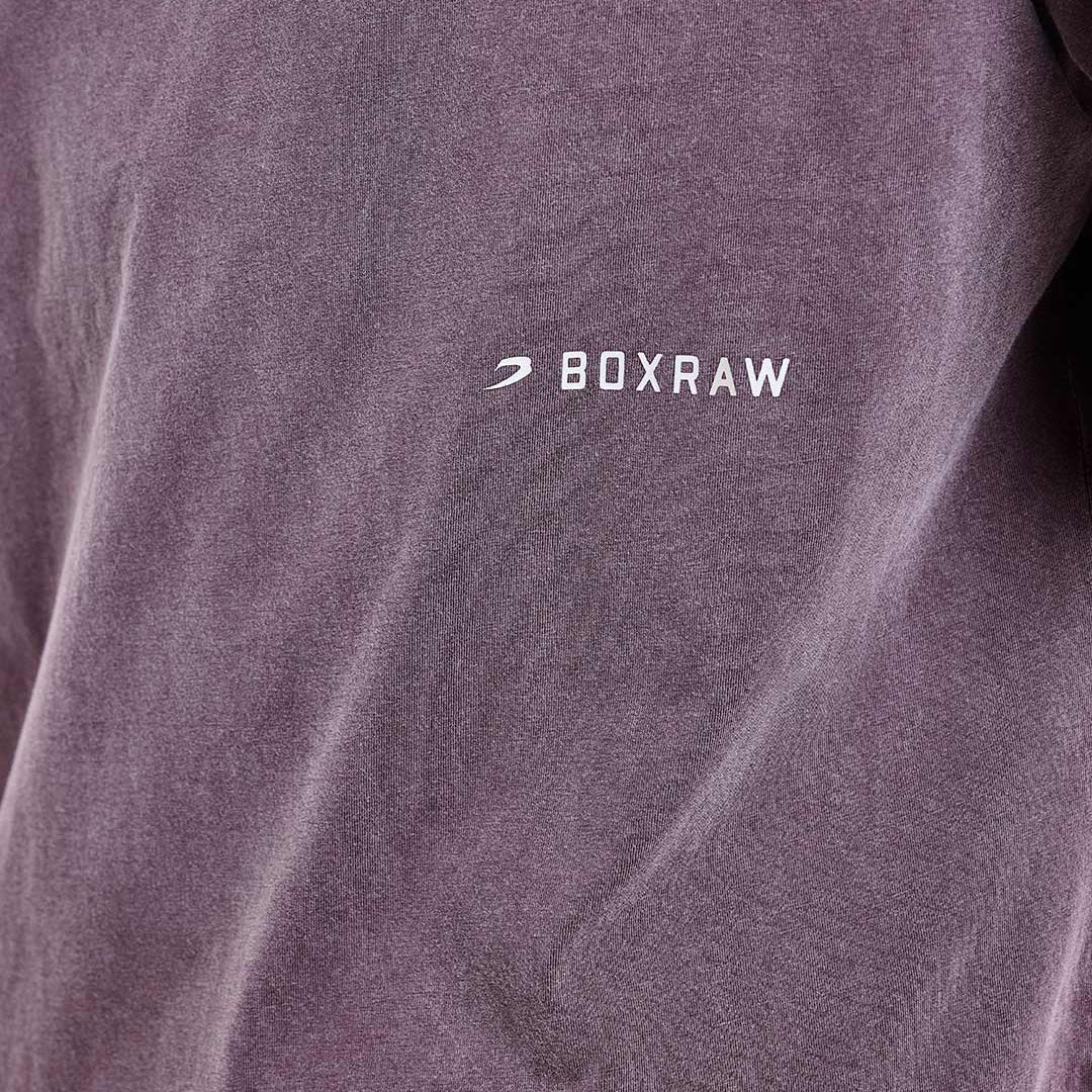 T-shirt Boxraw Sparring Club Oversize Castanho - Image 9