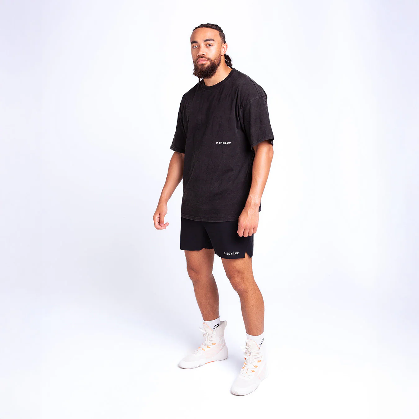 T-shirt Boxraw Sparring Club Oversize Preto  - Image 3