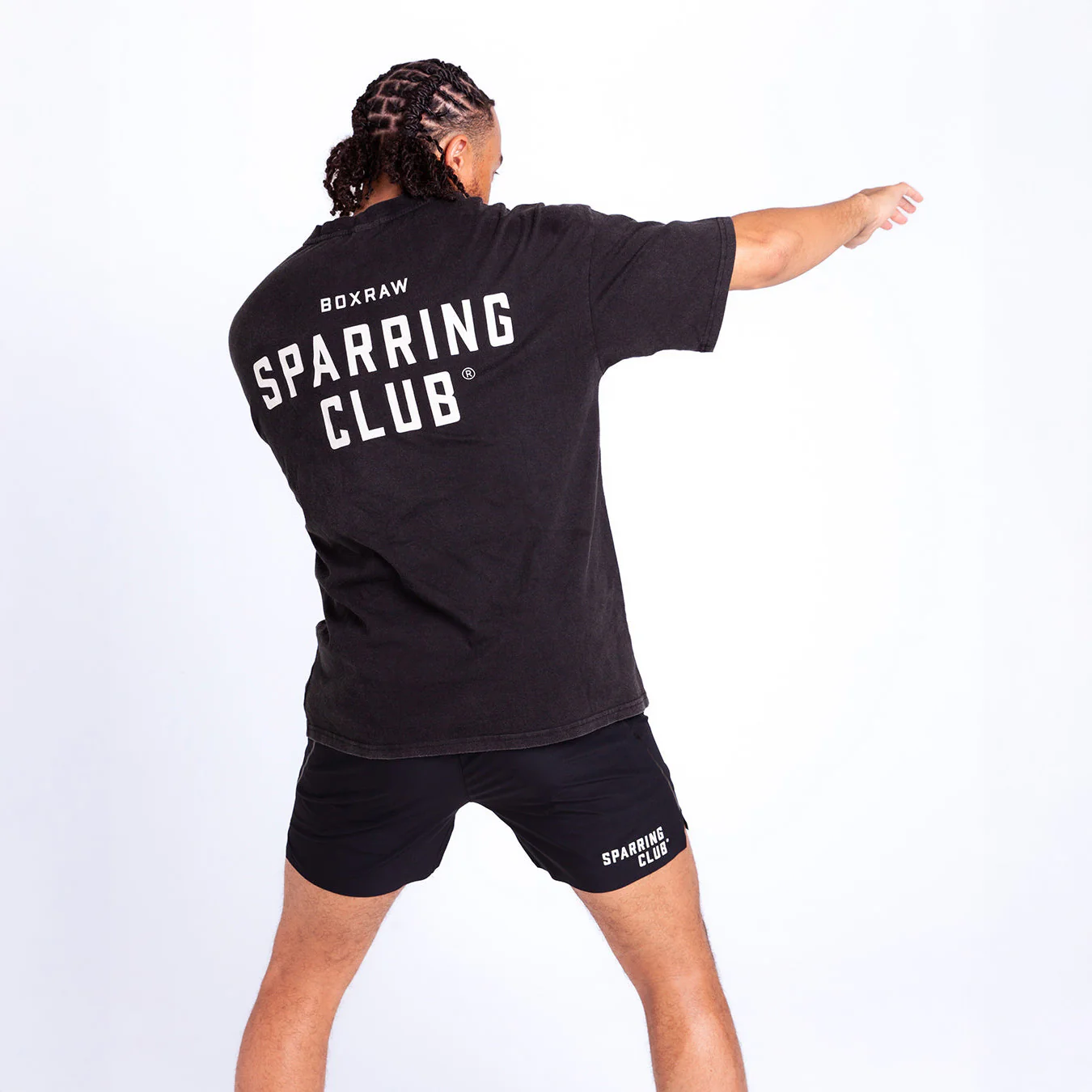 T-shirt Boxraw Sparring Club Oversize Preto  - Image 6