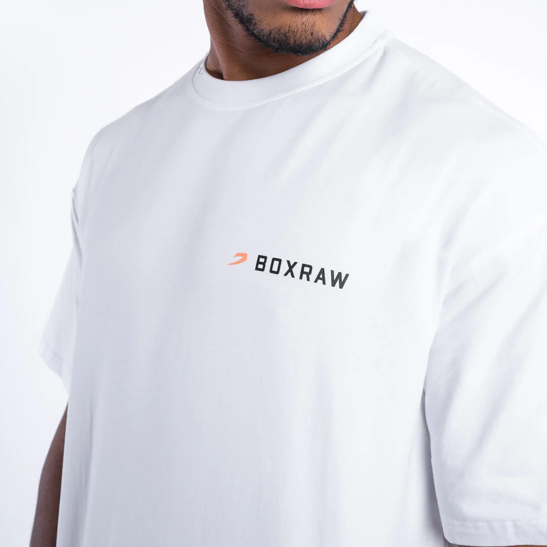 T-shirt Boxraw We Don't Play Boxing Oversize Branco  - Image 7