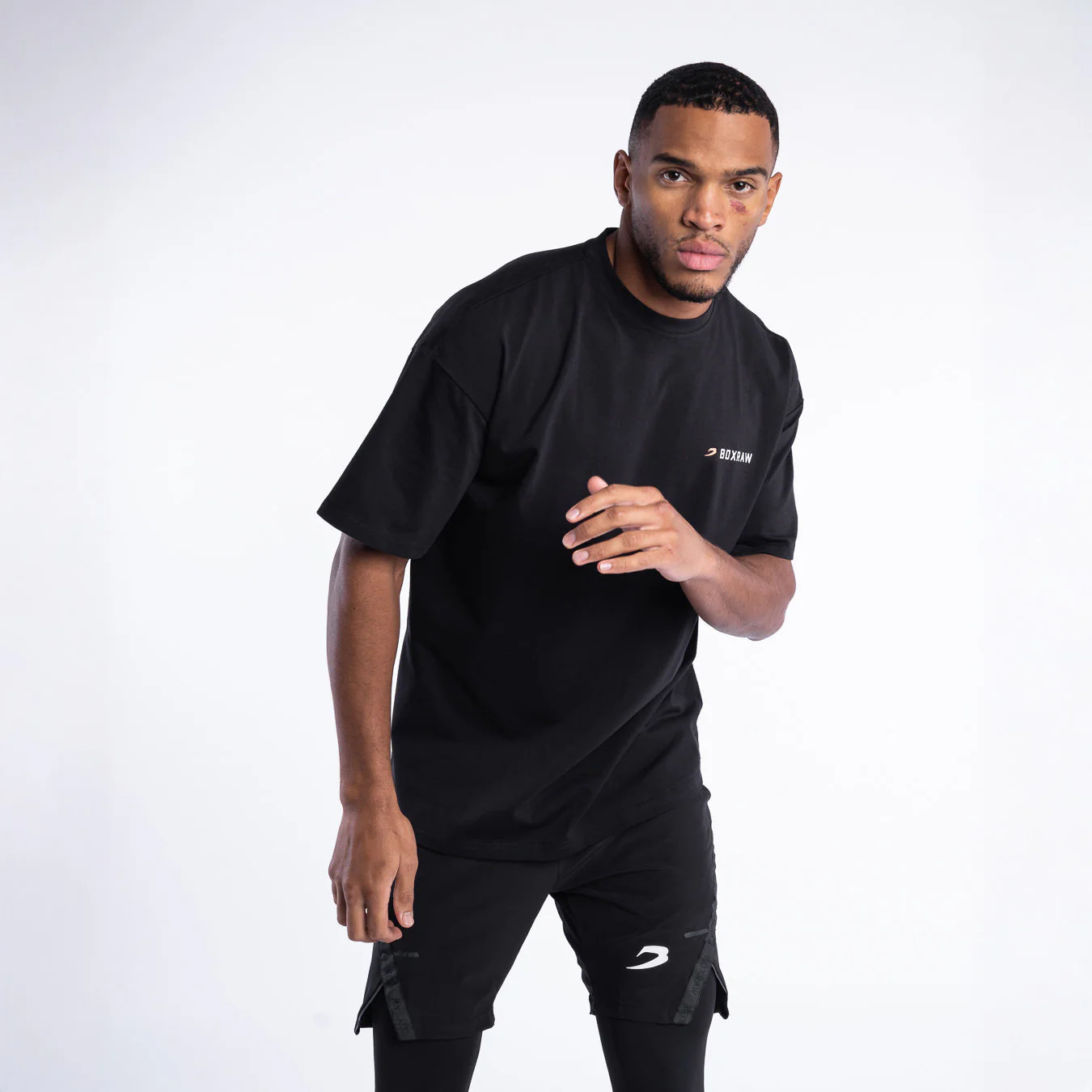 T-shirt Boxraw We Don't Play Boxing Oversize Preto  - Image 5