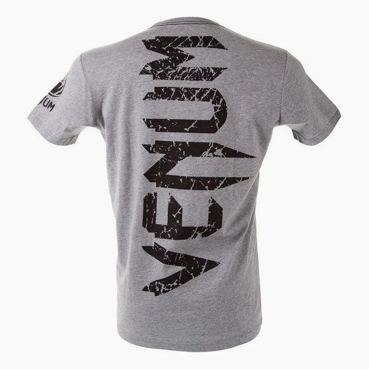 T-Shirt em Algodão Venum Giant Cinzento-Preto  - Image 3