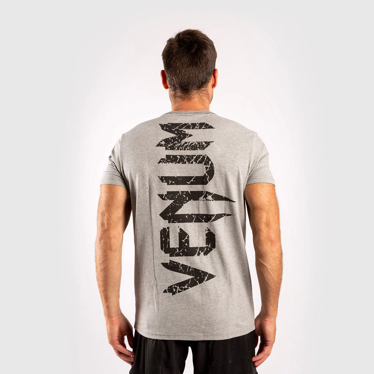 T-Shirt em Algodão Venum Giant Cinzento-Preto  - Image 9