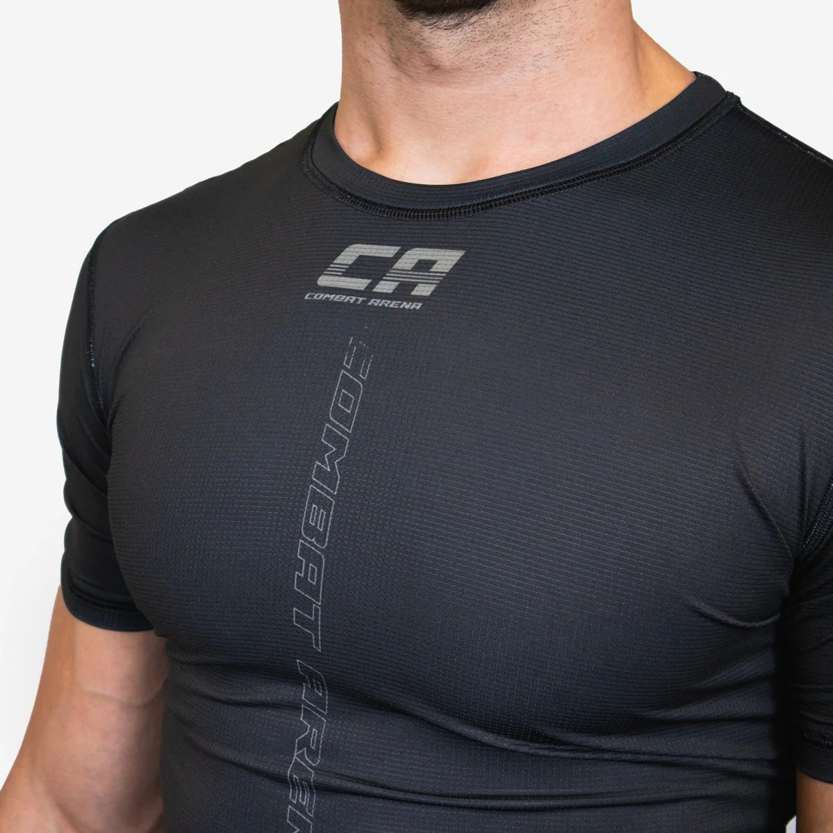 T-shirt de compressão Combat Arena Power Camisa de mangas curtas  - Image 7